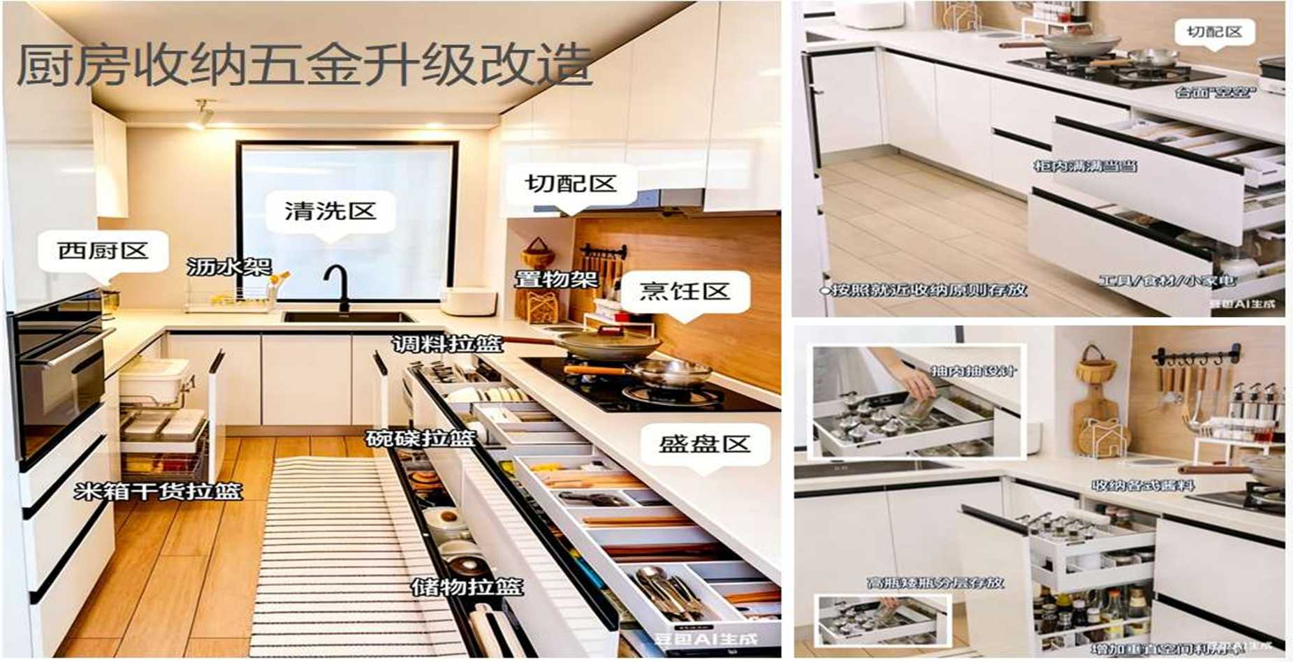 橱柜收纳五金升级改造